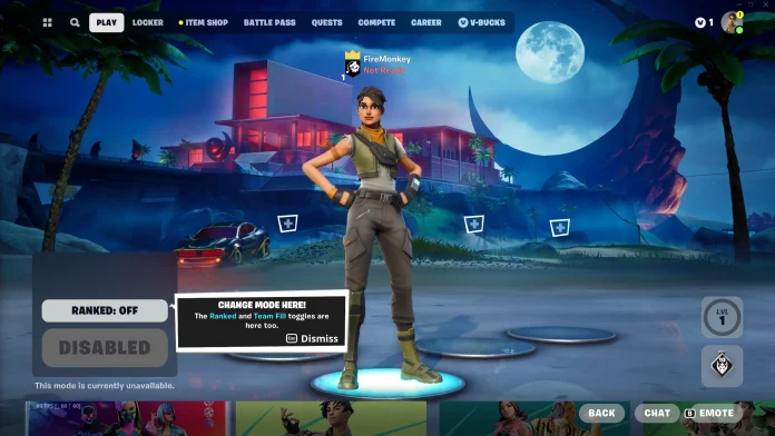 Fortnite new ui